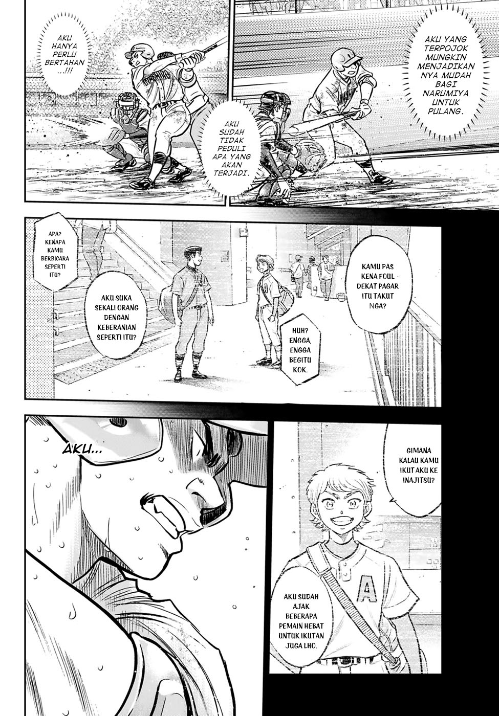 Diamond no Ace Act 2 Chapter 303 - halaman 11