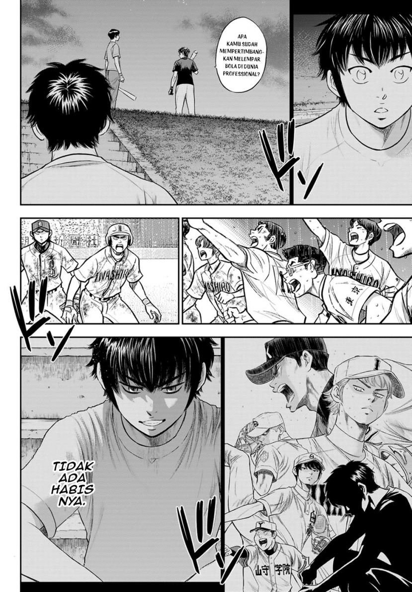 Diamond no Ace Act 2 Chapter 304 - halaman 10