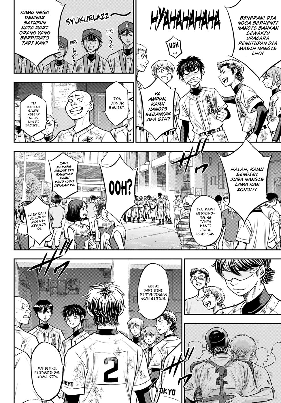Diamond no Ace Act 2 Chapter 306 - halaman 6