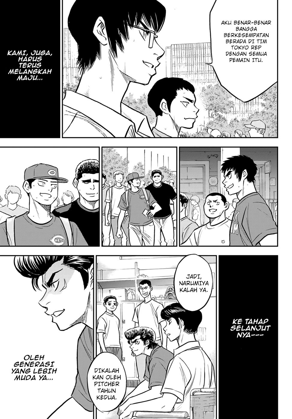 Diamond no Ace Act 2 Chapter 306 - halaman 9