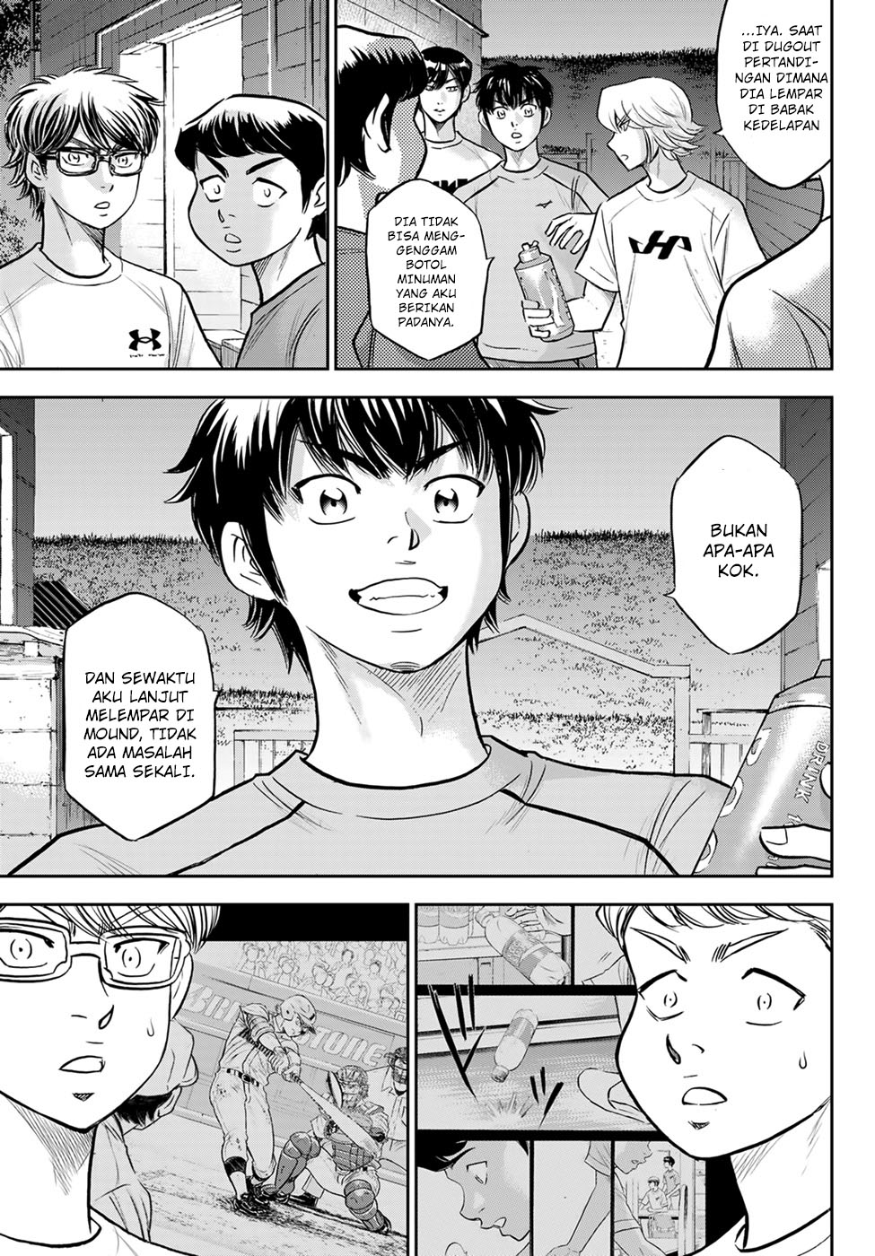 Diamond no Ace Act 2 Chapter 307 - halaman 21