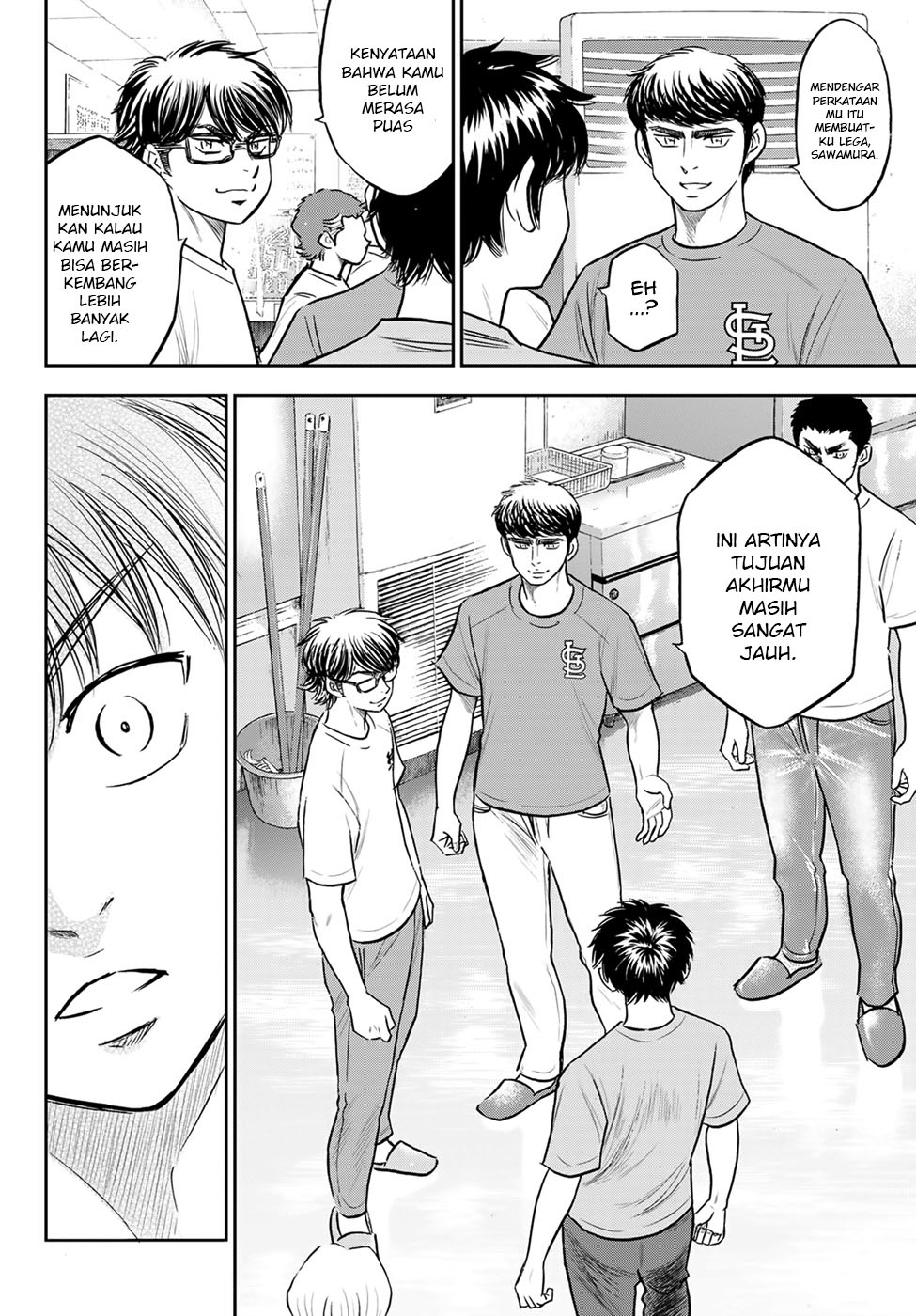 Diamond no Ace Act 2 Chapter 307 - halaman 8