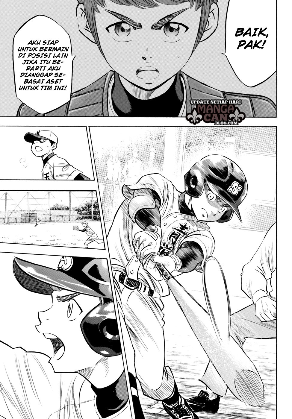 Diamond no Ace Act 2 Chapter 86 - halaman 15