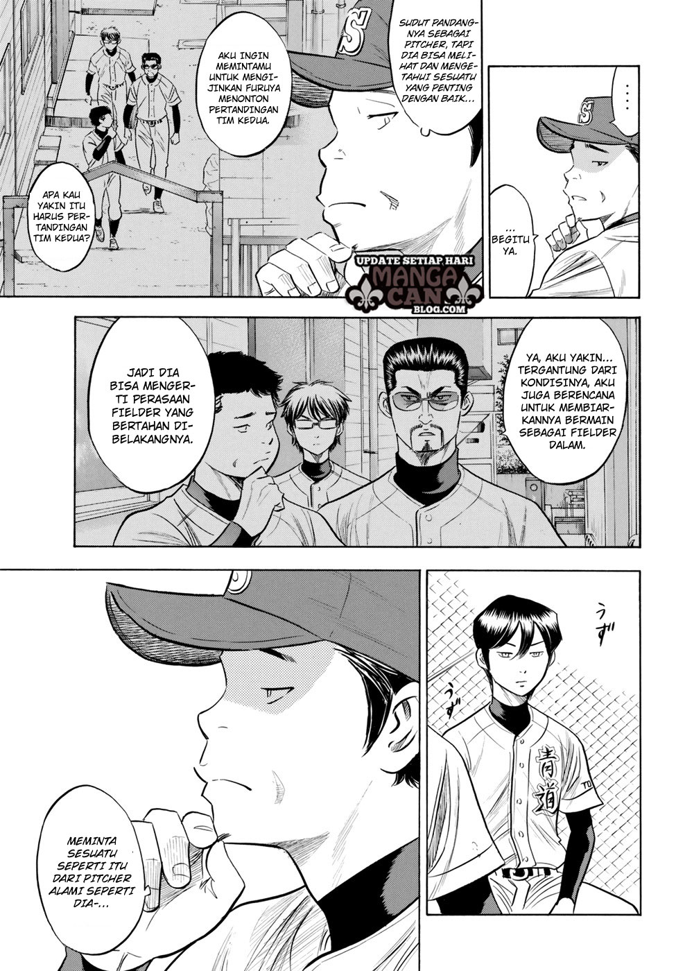 Diamond no Ace Act 2 Chapter 86 - halaman 19