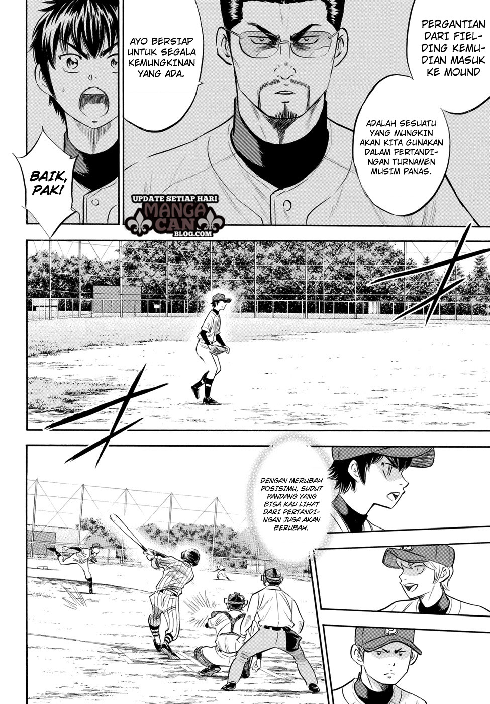 Diamond no Ace Act 2 Chapter 86 - halaman 6