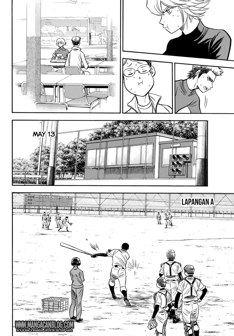 Diamond no Ace Act 2 Chapter 87 - halaman 10