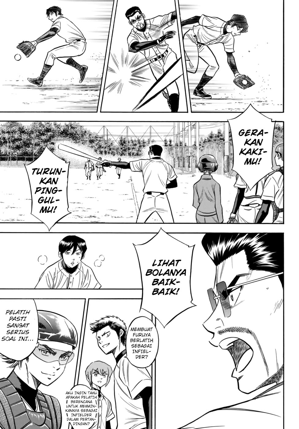 Diamond no Ace Act 2 Chapter 87 - halaman 11