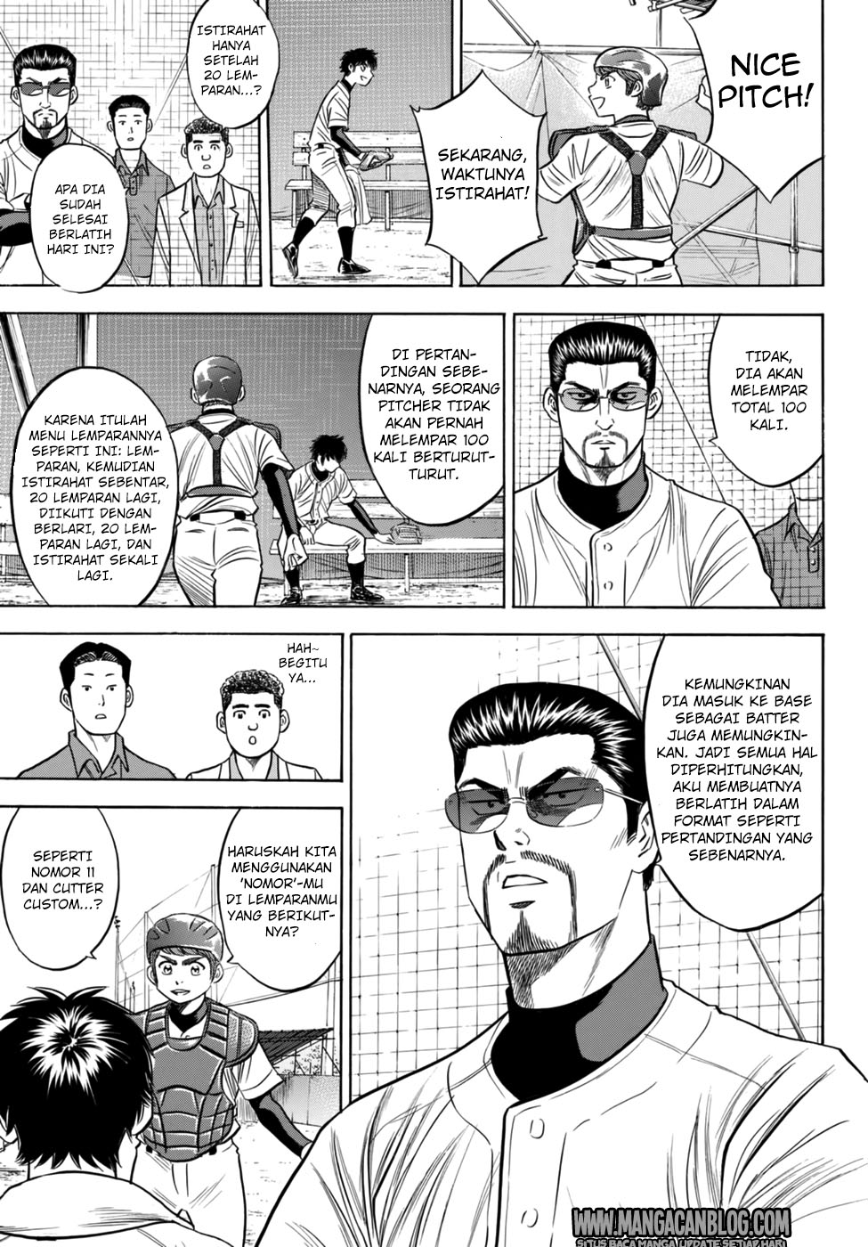 Diamond no Ace Act 2 Chapter 87 - halaman 13