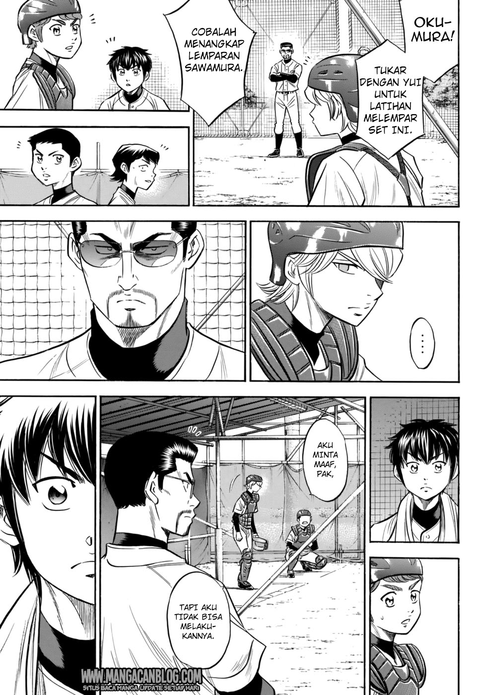 Diamond no Ace Act 2 Chapter 87 - halaman 15