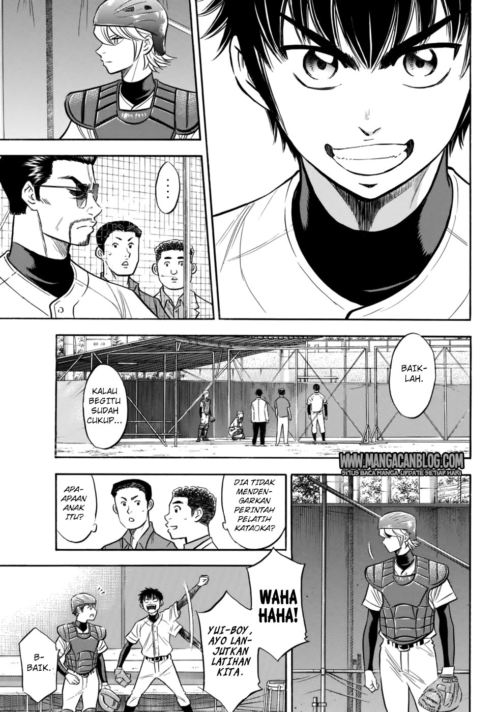Diamond no Ace Act 2 Chapter 87 - halaman 19
