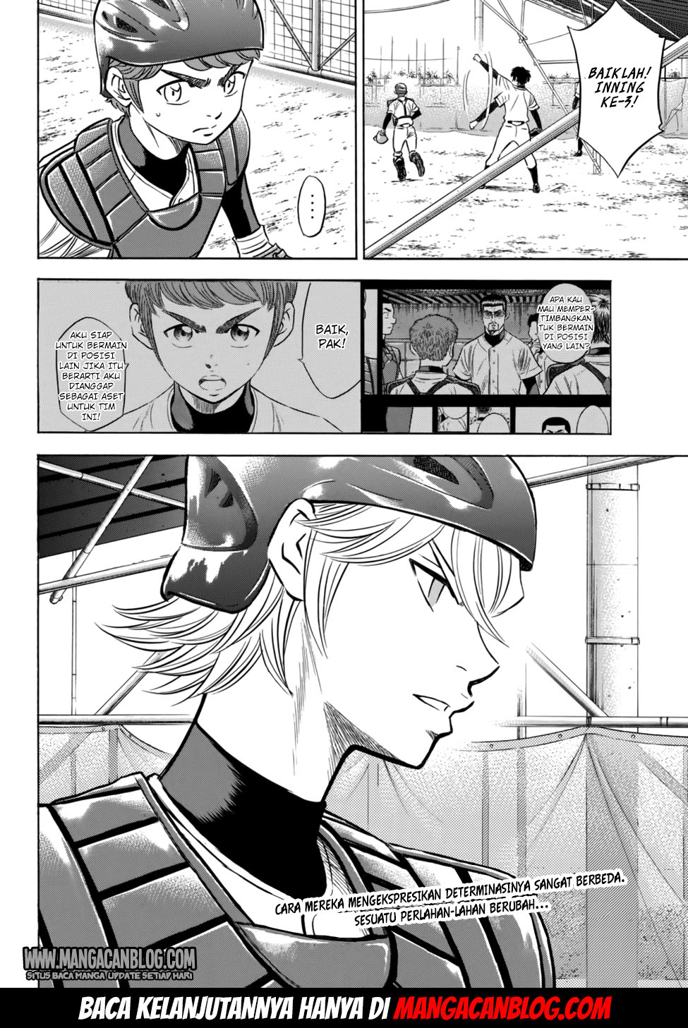 Diamond no Ace Act 2 Chapter 87 - halaman 20
