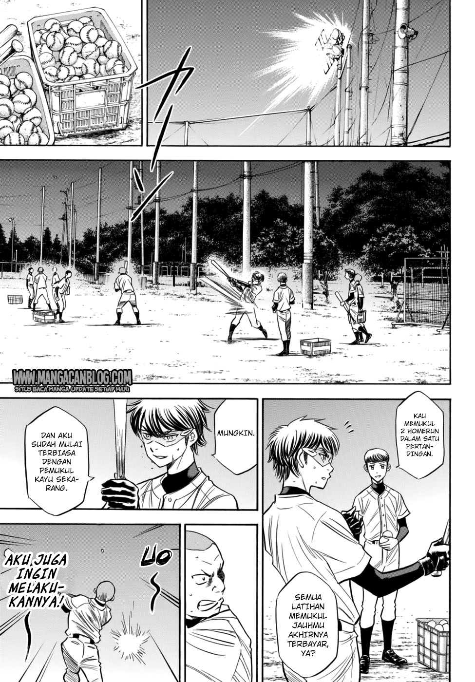 Diamond no Ace Act 2 Chapter 87 - halaman 5