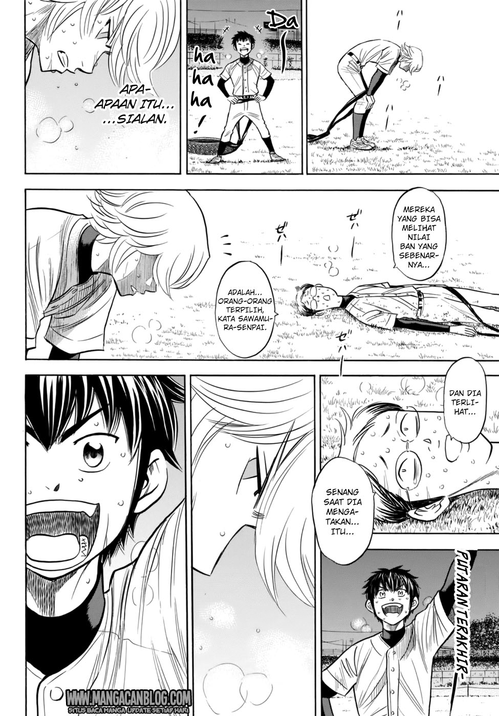 Diamond no Ace Act 2 Chapter 87 - halaman 8