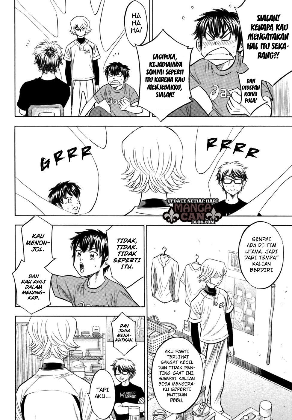 Diamond no Ace Act 2 Chapter 88 - halaman 6