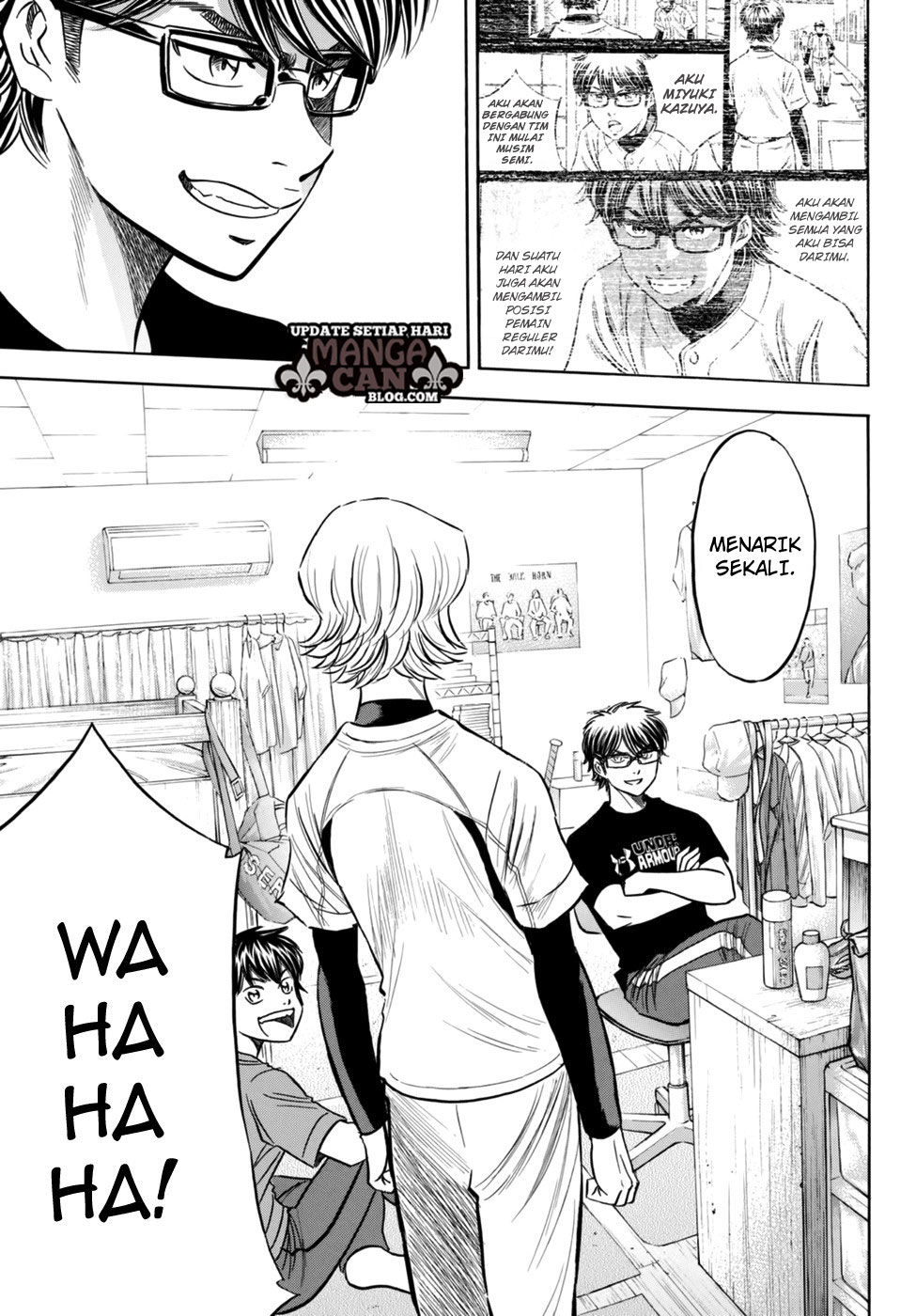 Diamond no Ace Act 2 Chapter 88 - halaman 9