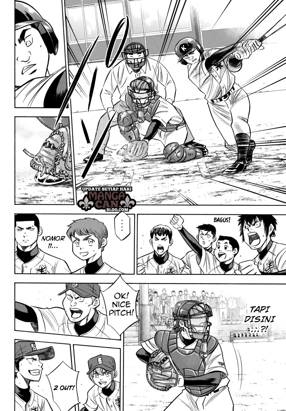 Diamond no Ace Act 2 Chapter 89 - halaman 14
