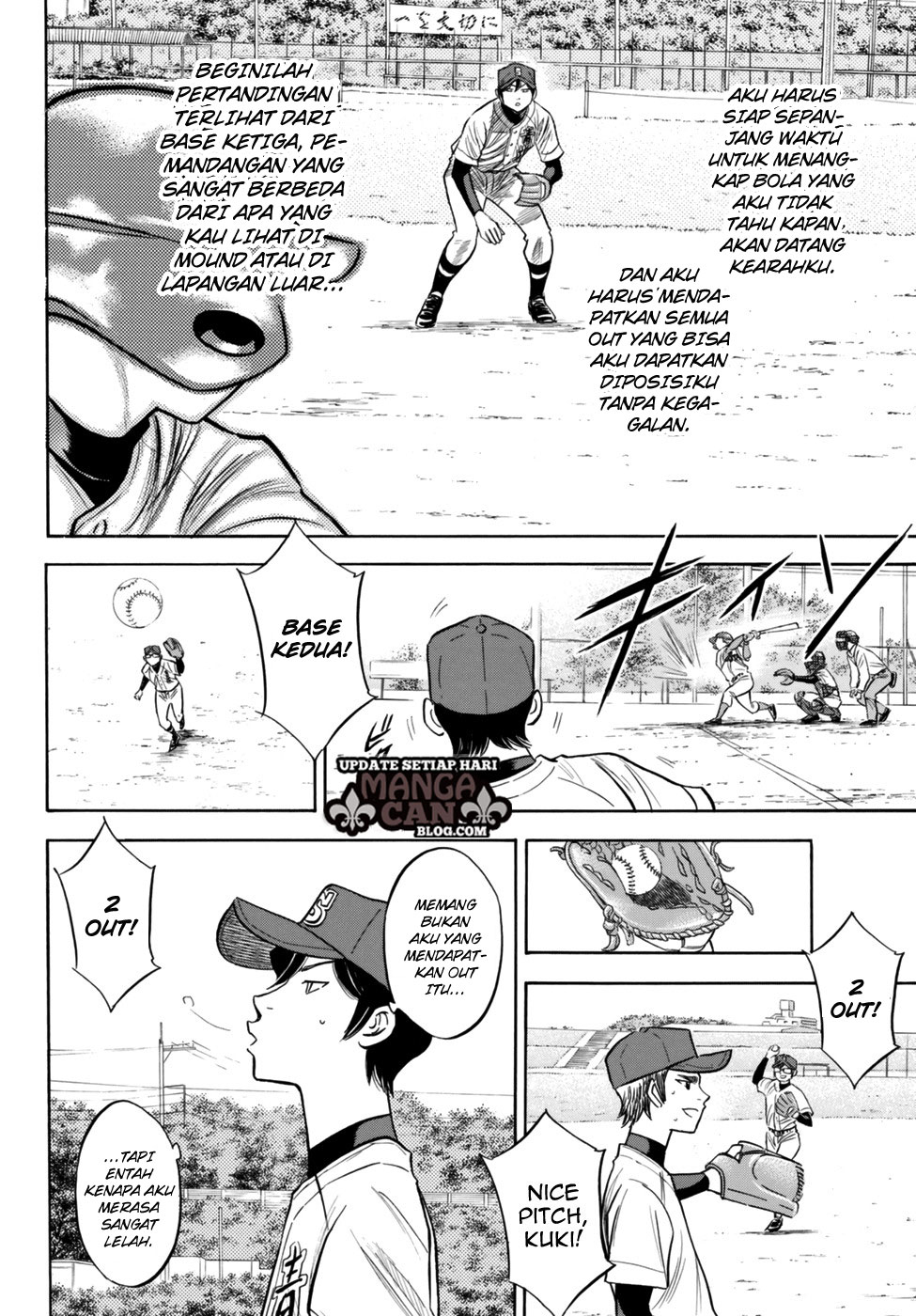 Diamond no Ace Act 2 Chapter 89 - halaman 4