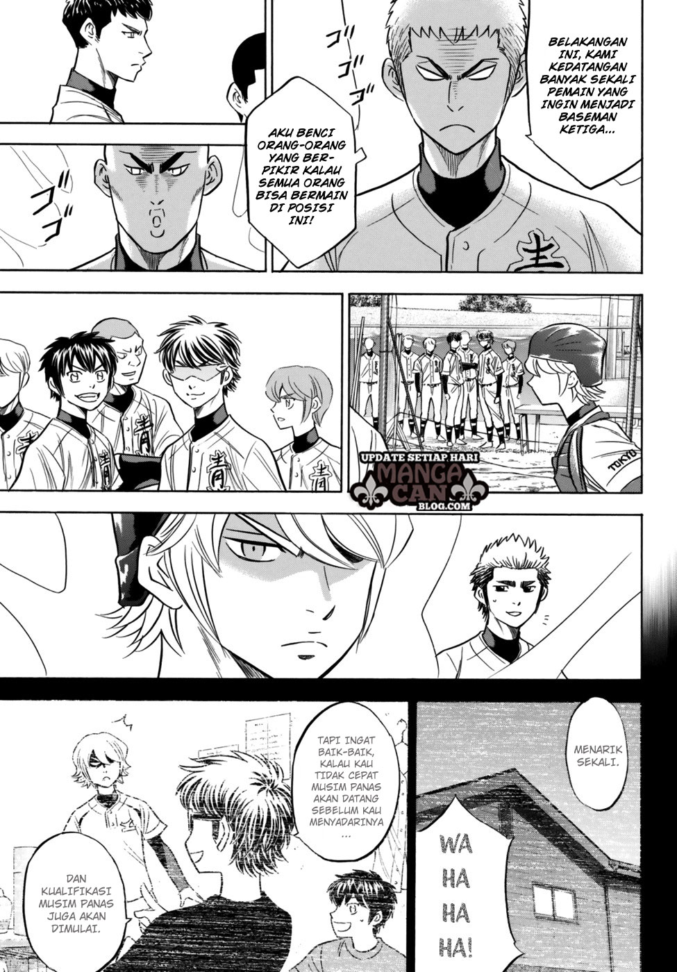 Diamond no Ace Act 2 Chapter 89 - halaman 7