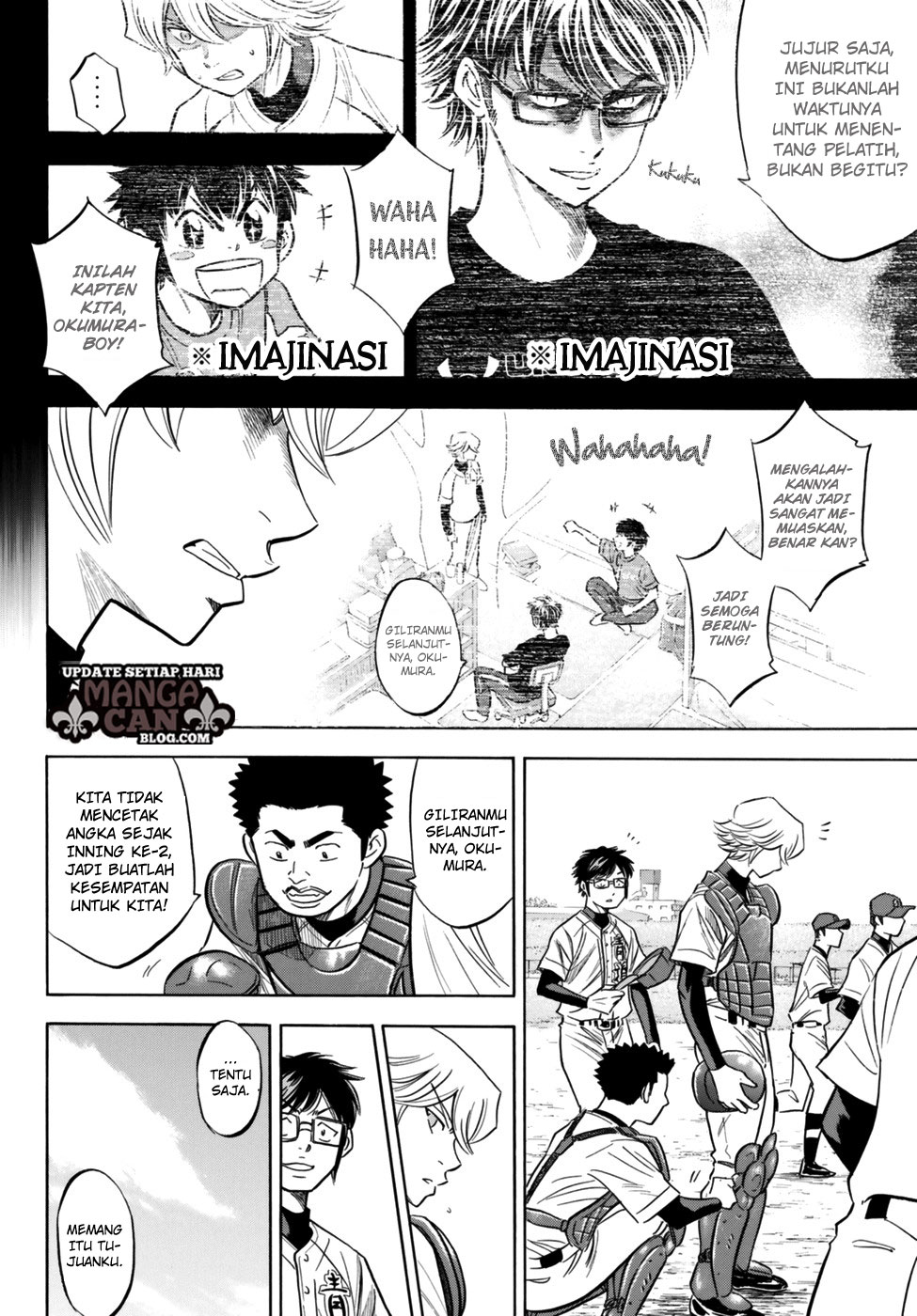 Diamond no Ace Act 2 Chapter 89 - halaman 8