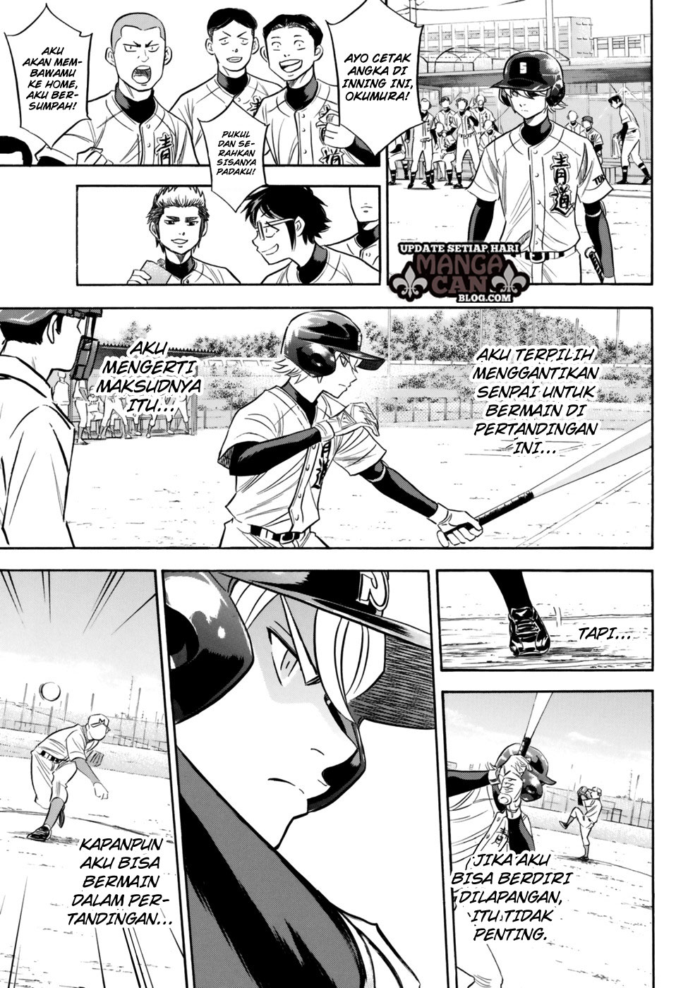 Diamond no Ace Act 2 Chapter 89 - halaman 9