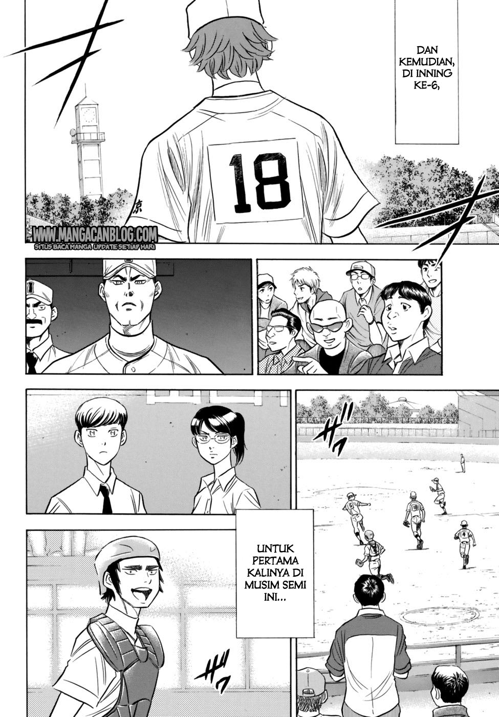 Diamond no Ace Act 2 Chapter 90 - halaman 19