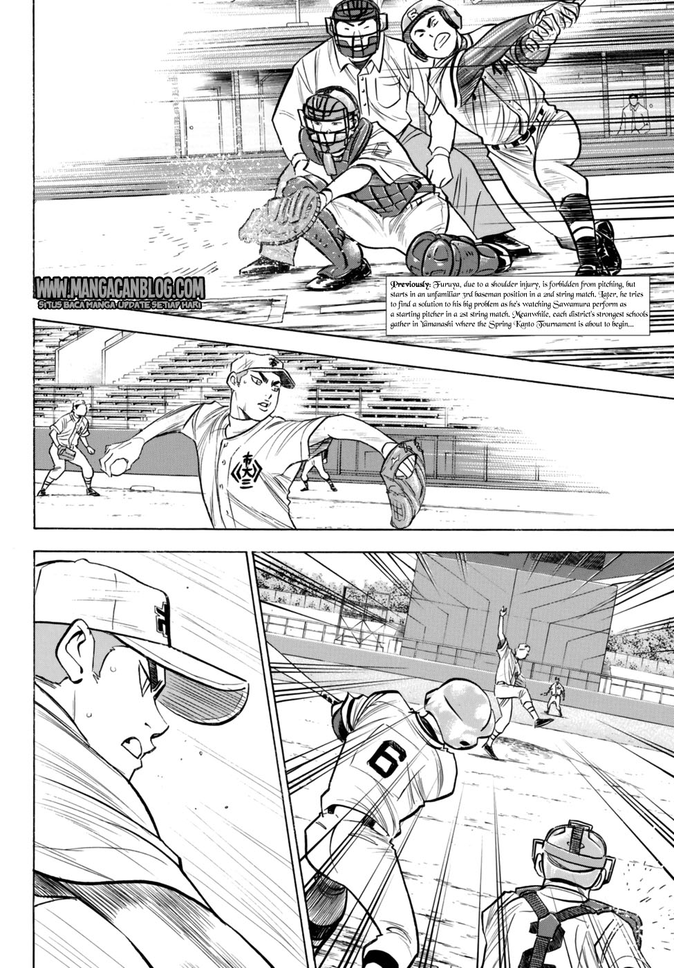 Diamond no Ace Act 2 Chapter 90 - halaman 4