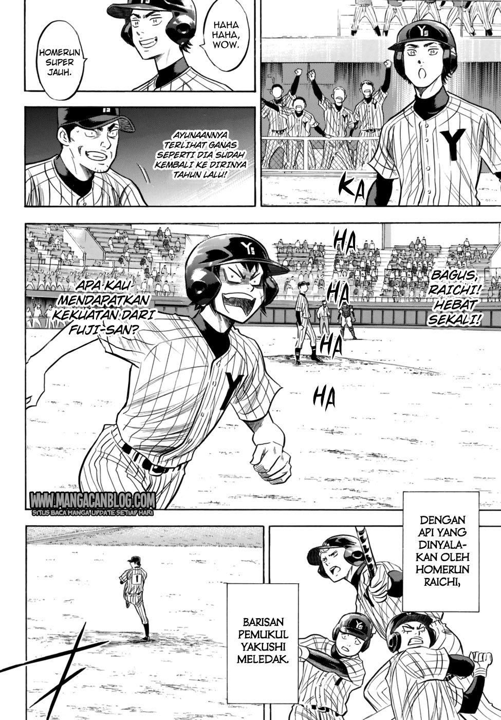 Diamond no Ace Act 2 Chapter 90 - halaman 9