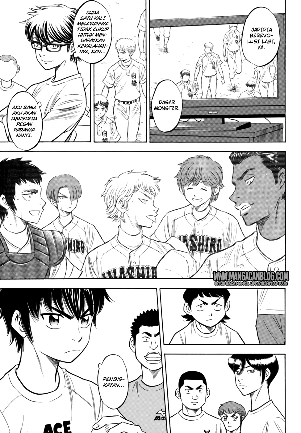 Diamond no Ace Act 2 Chapter 92 - halaman 11