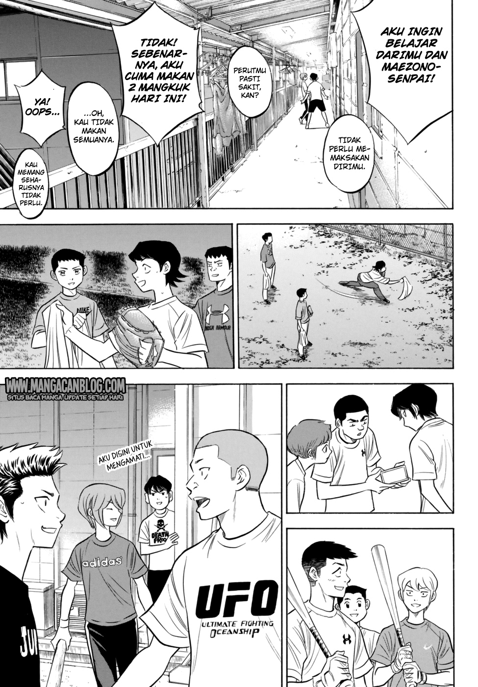 Diamond no Ace Act 2 Chapter 92 - halaman 15