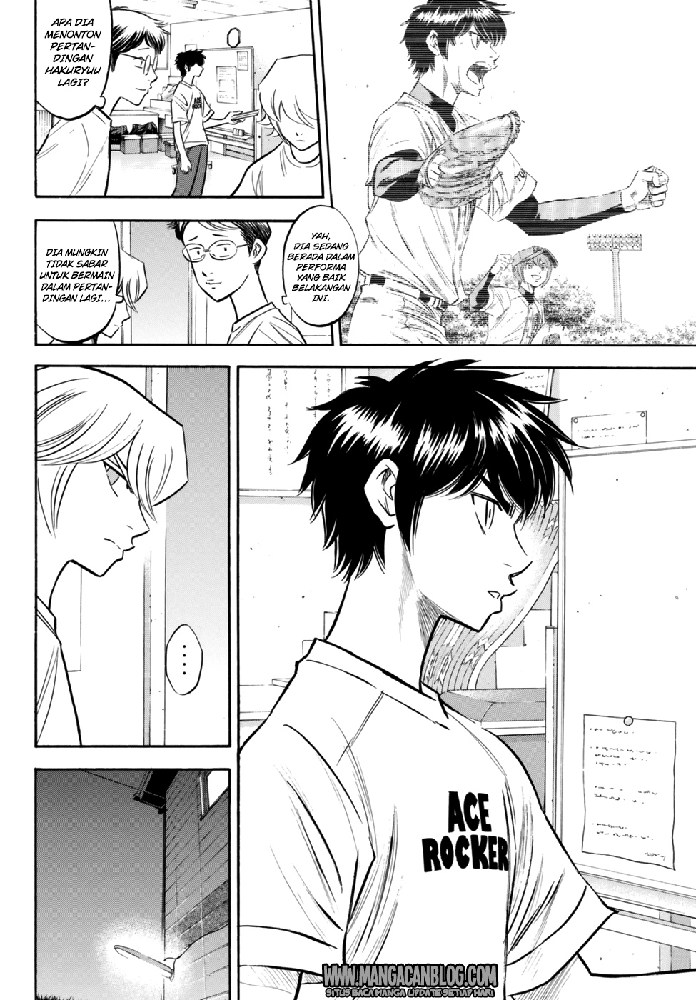 Diamond no Ace Act 2 Chapter 92 - halaman 18