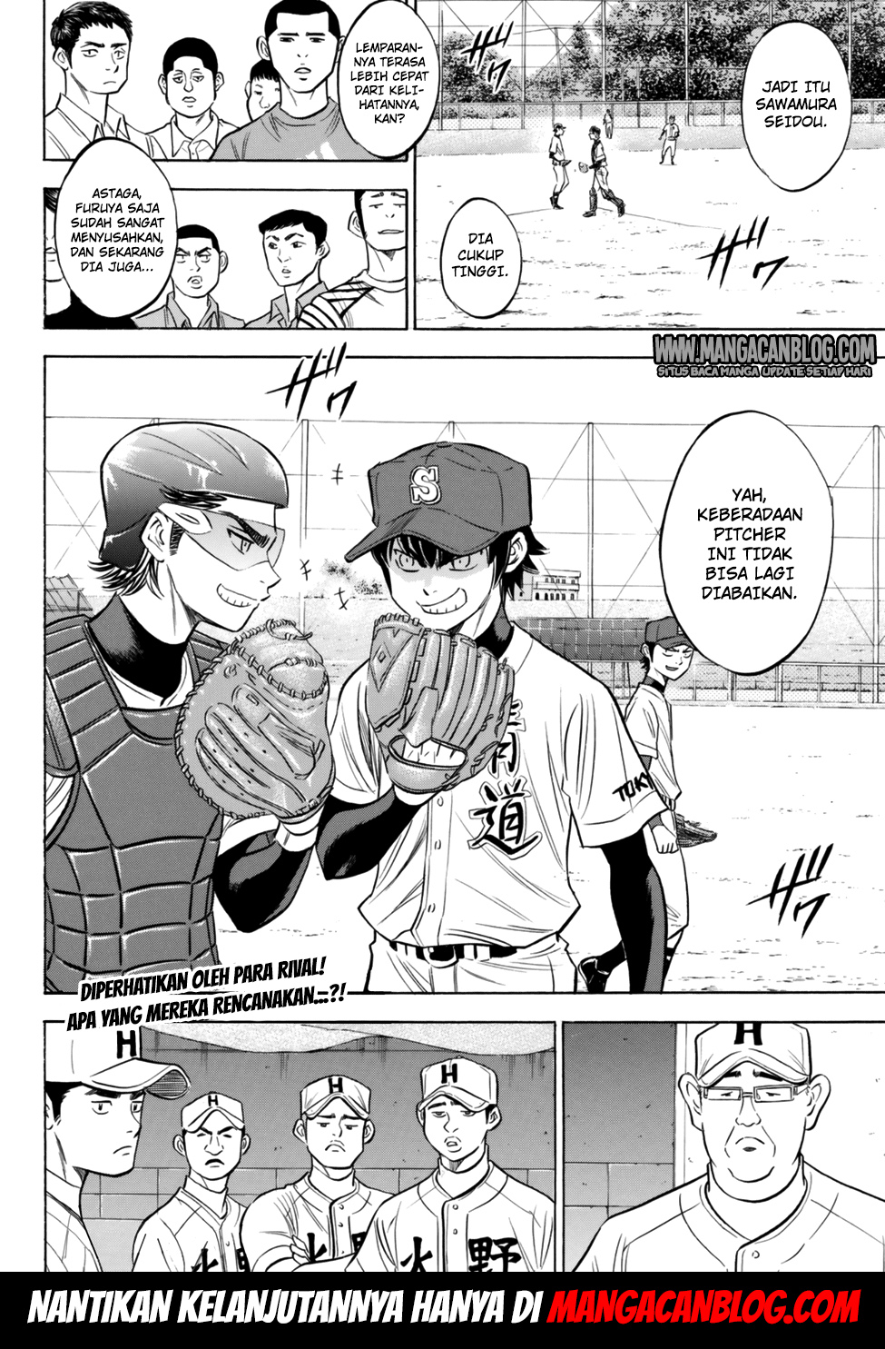 Diamond no Ace Act 2 Chapter 92 - halaman 20