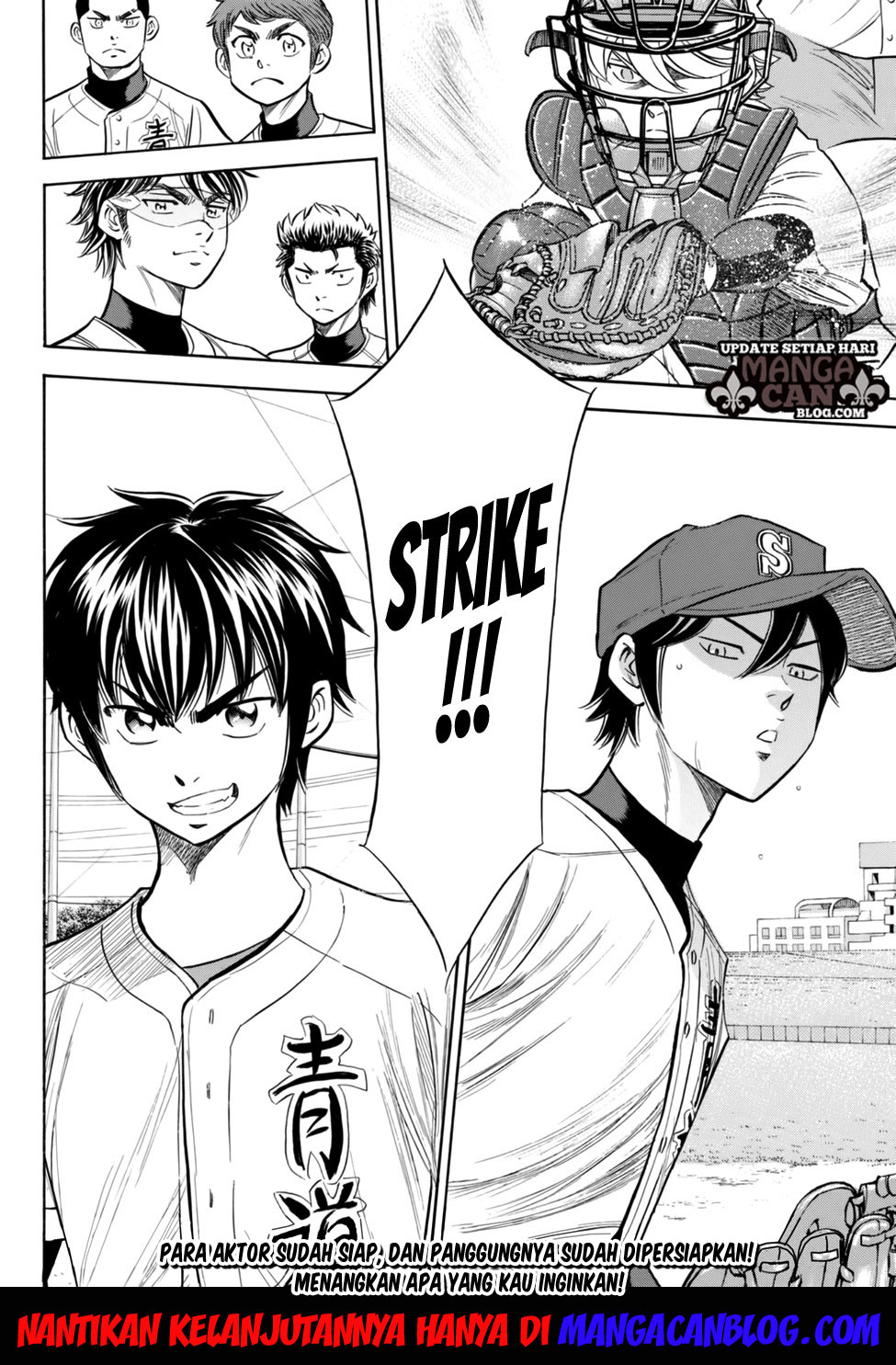 Diamond no Ace Act 2 Chapter 94 - halaman 19