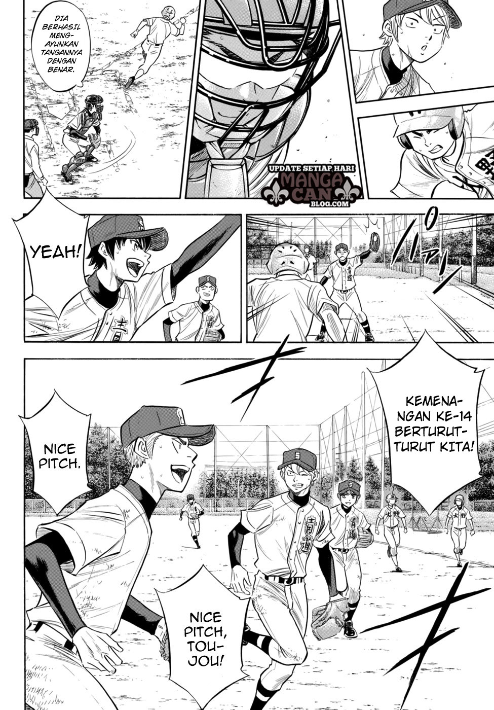 Diamond no Ace Act 2 Chapter 94 - halaman 4