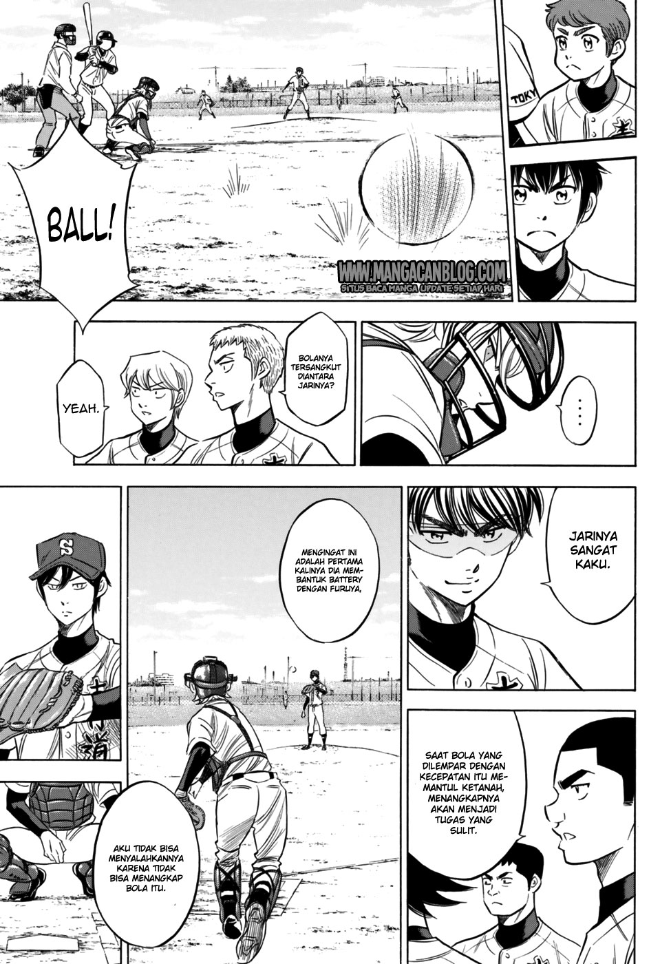 Diamond no Ace Act 2 Chapter 95 - halaman 5