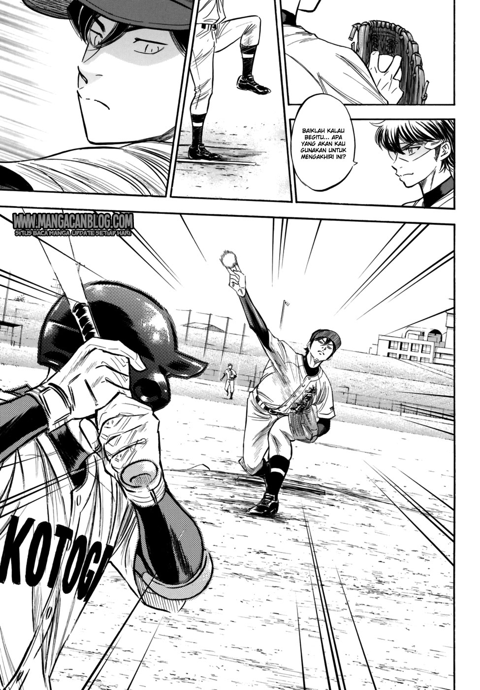Diamond no Ace Act 2 Chapter 95 - halaman 7