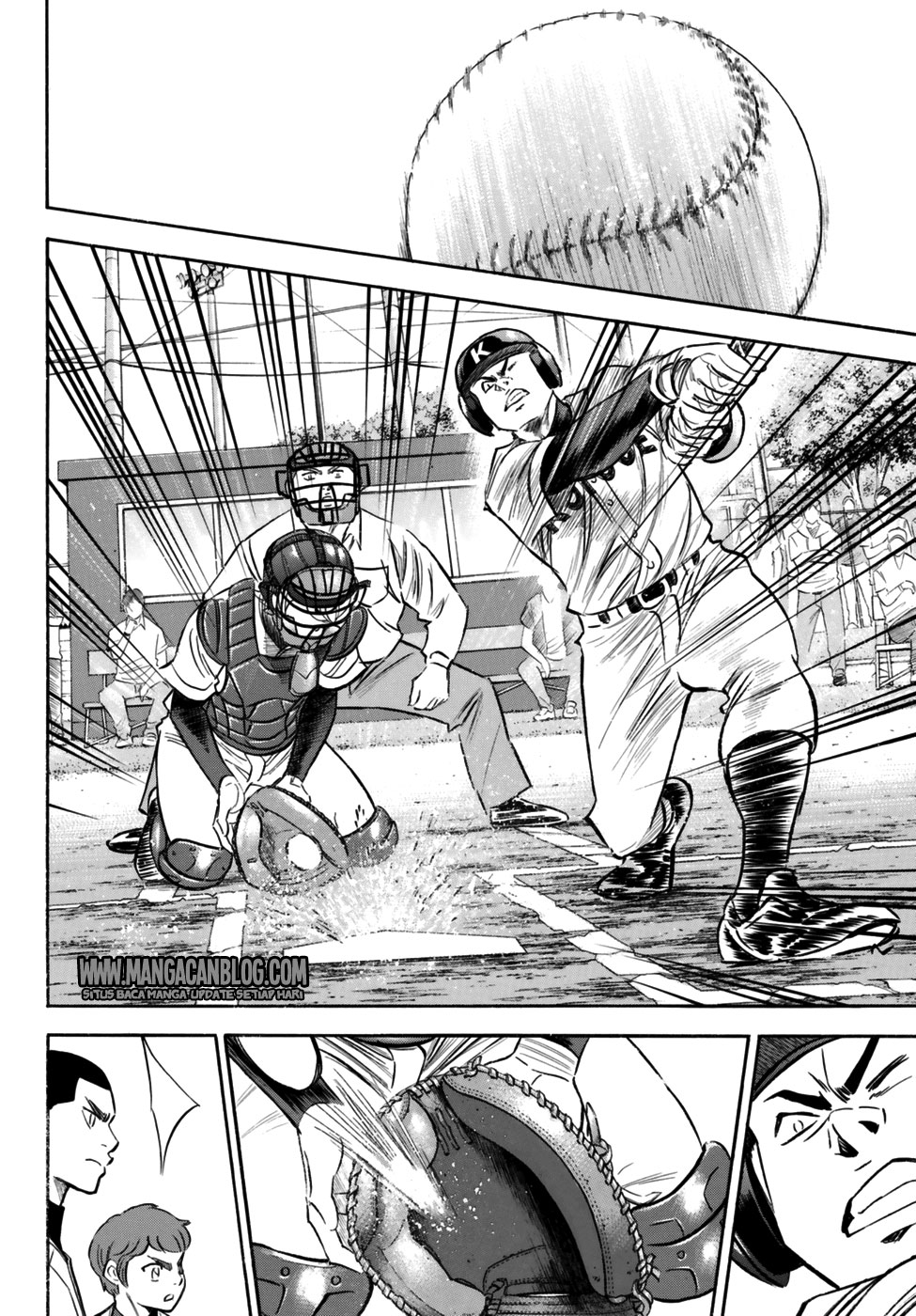 Diamond no Ace Act 2 Chapter 95 - halaman 8