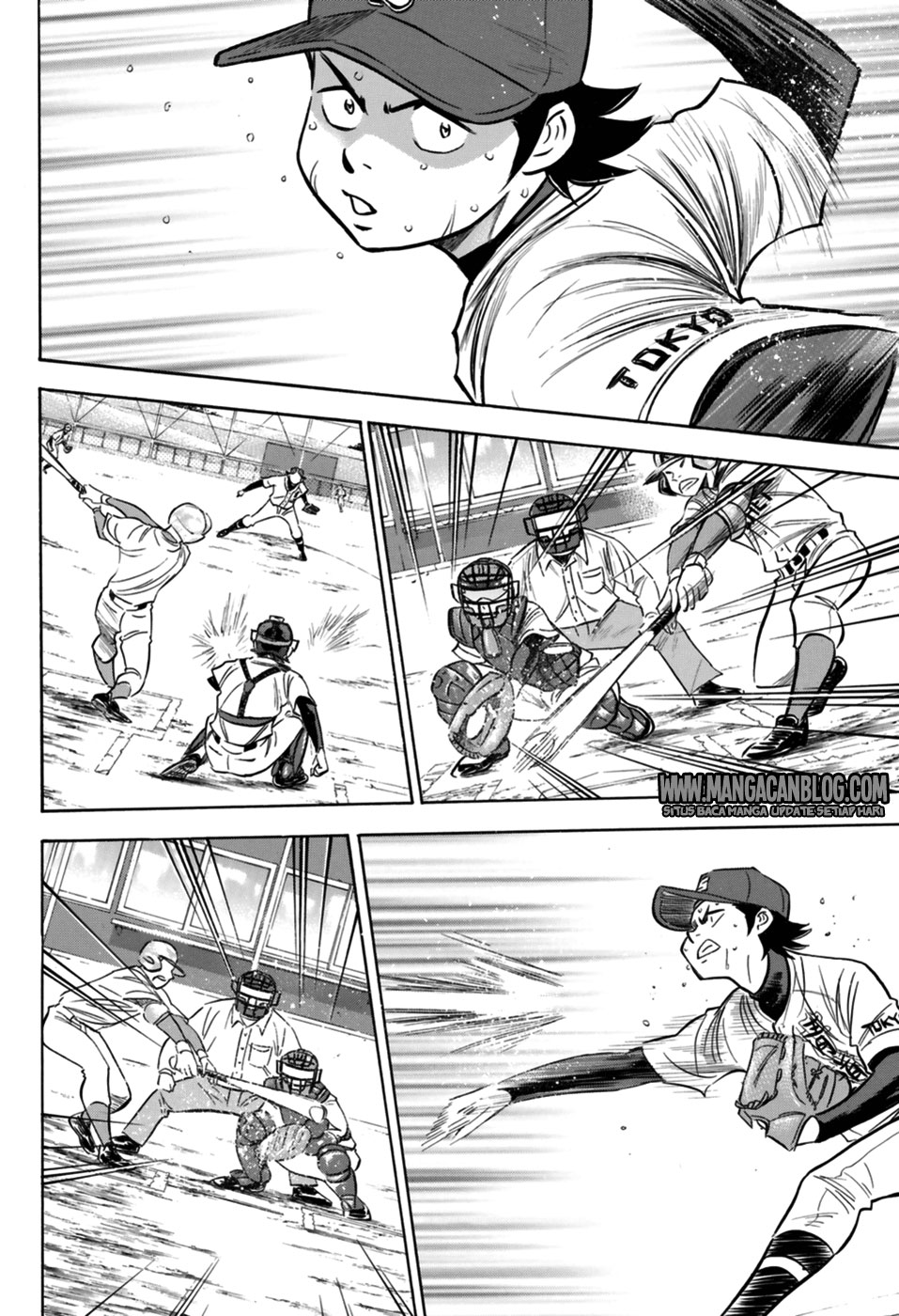 Diamond no Ace Act 2 Chapter 96 - halaman 12