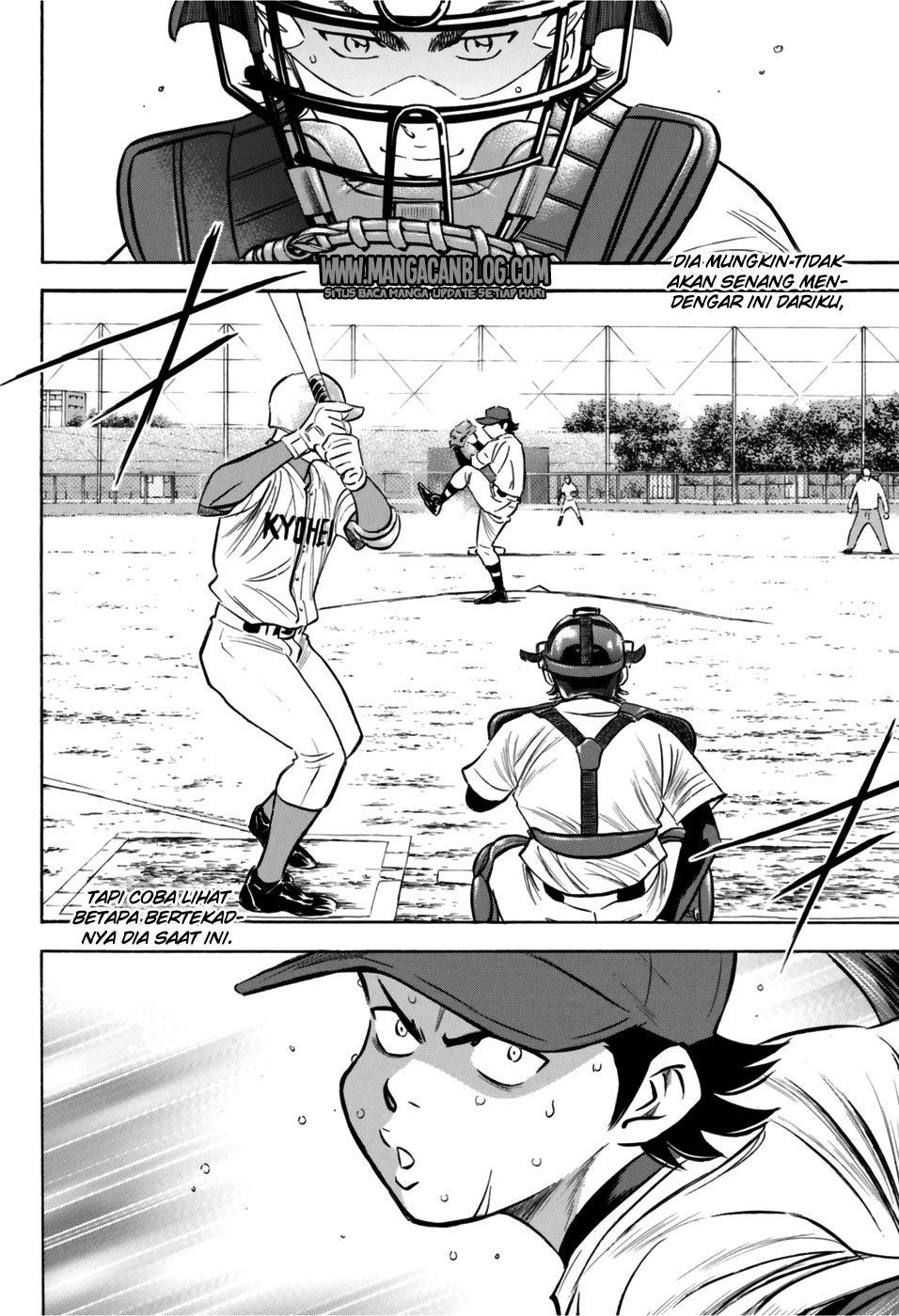 Diamond no Ace Act 2 Chapter 96 - halaman 14