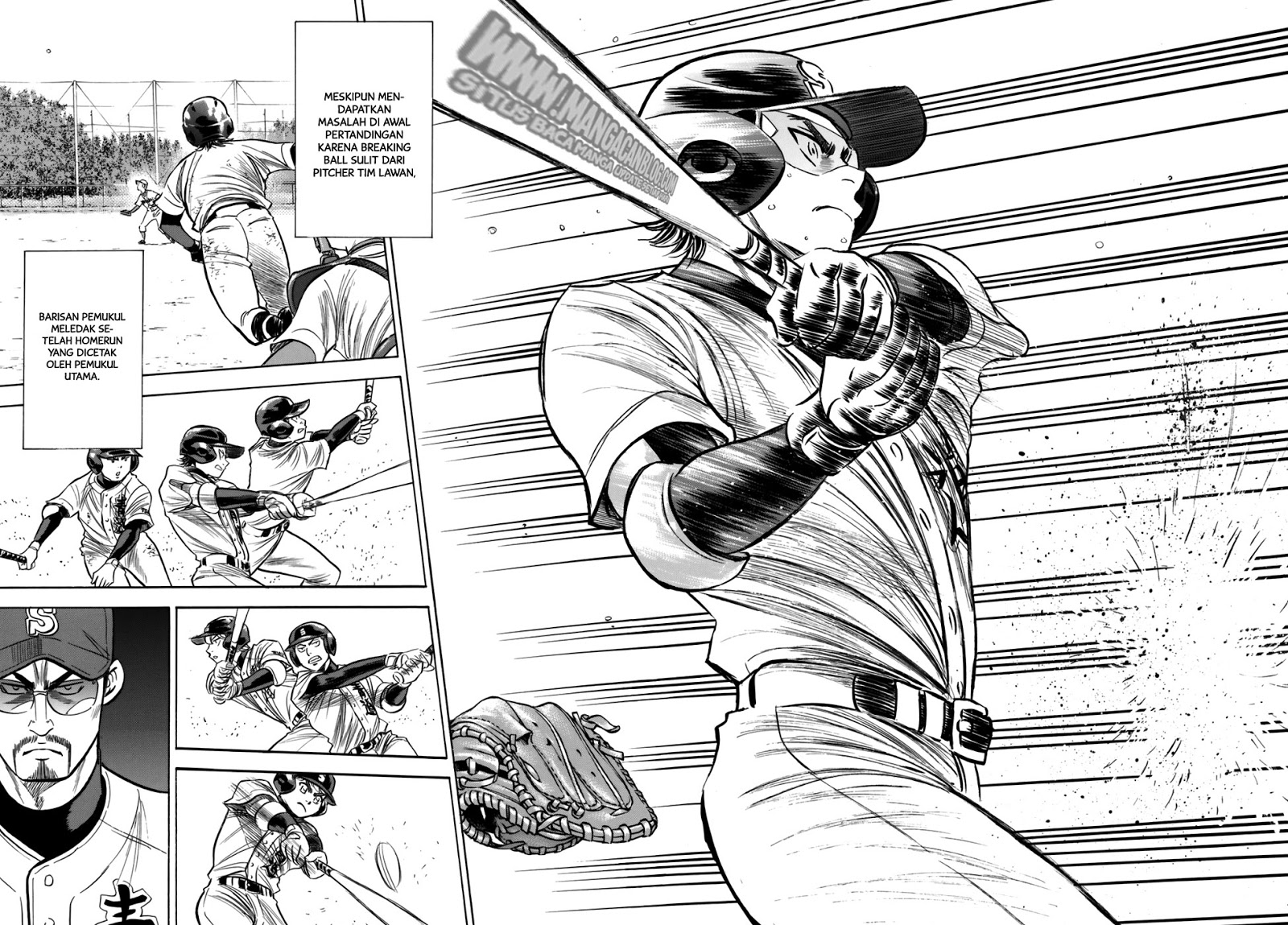 Diamond no Ace Act 2 Chapter 96 - halaman 18