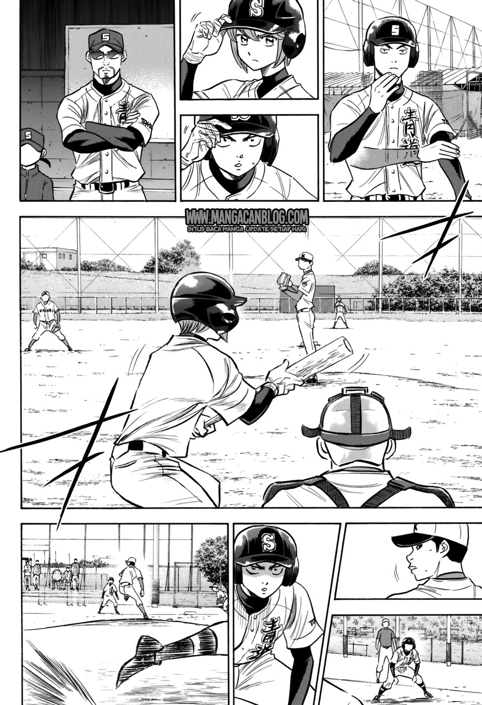 Diamond no Ace Act 2 Chapter 96 - halaman 4