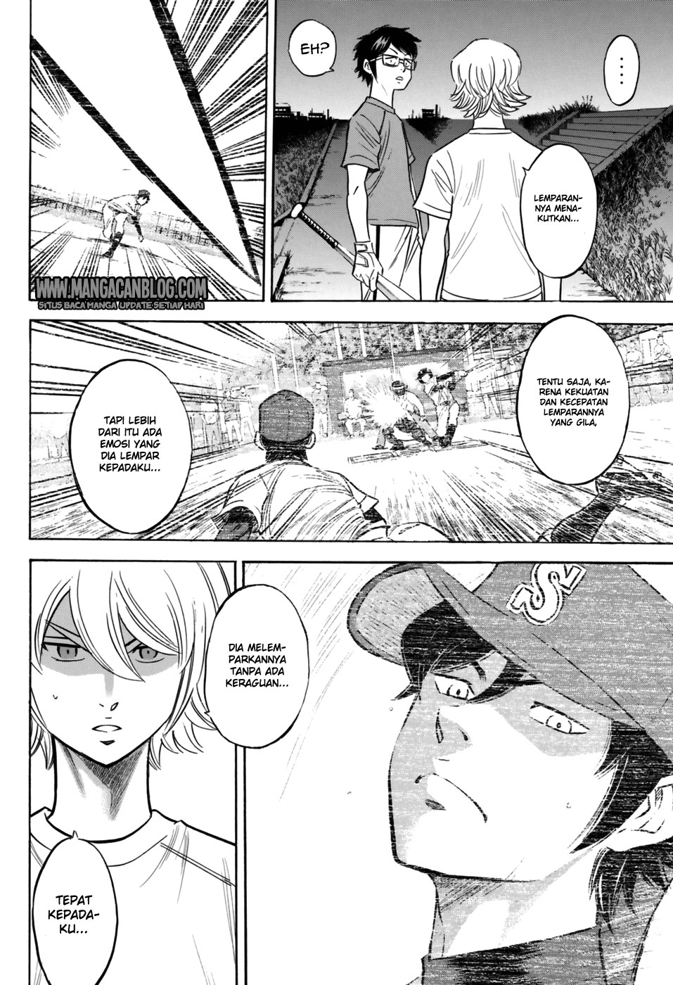 Diamond no Ace Act 2 Chapter 97 - halaman 10