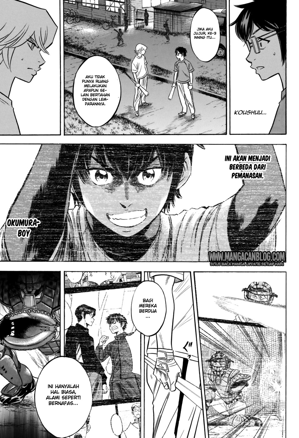 Diamond no Ace Act 2 Chapter 97 - halaman 11