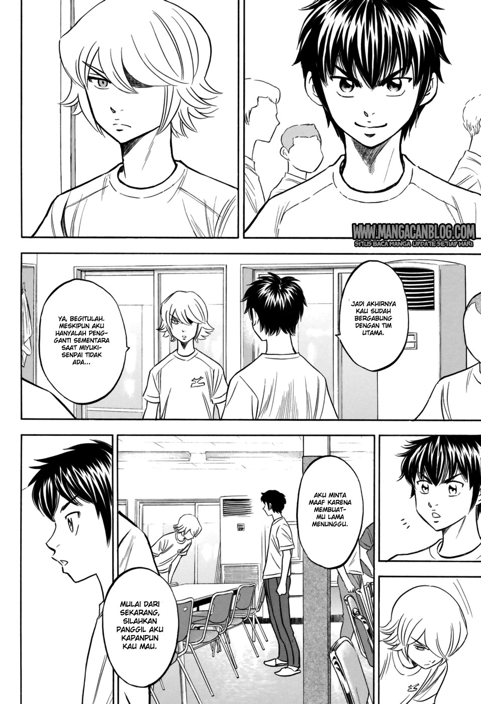 Diamond no Ace Act 2 Chapter 97 - halaman 18