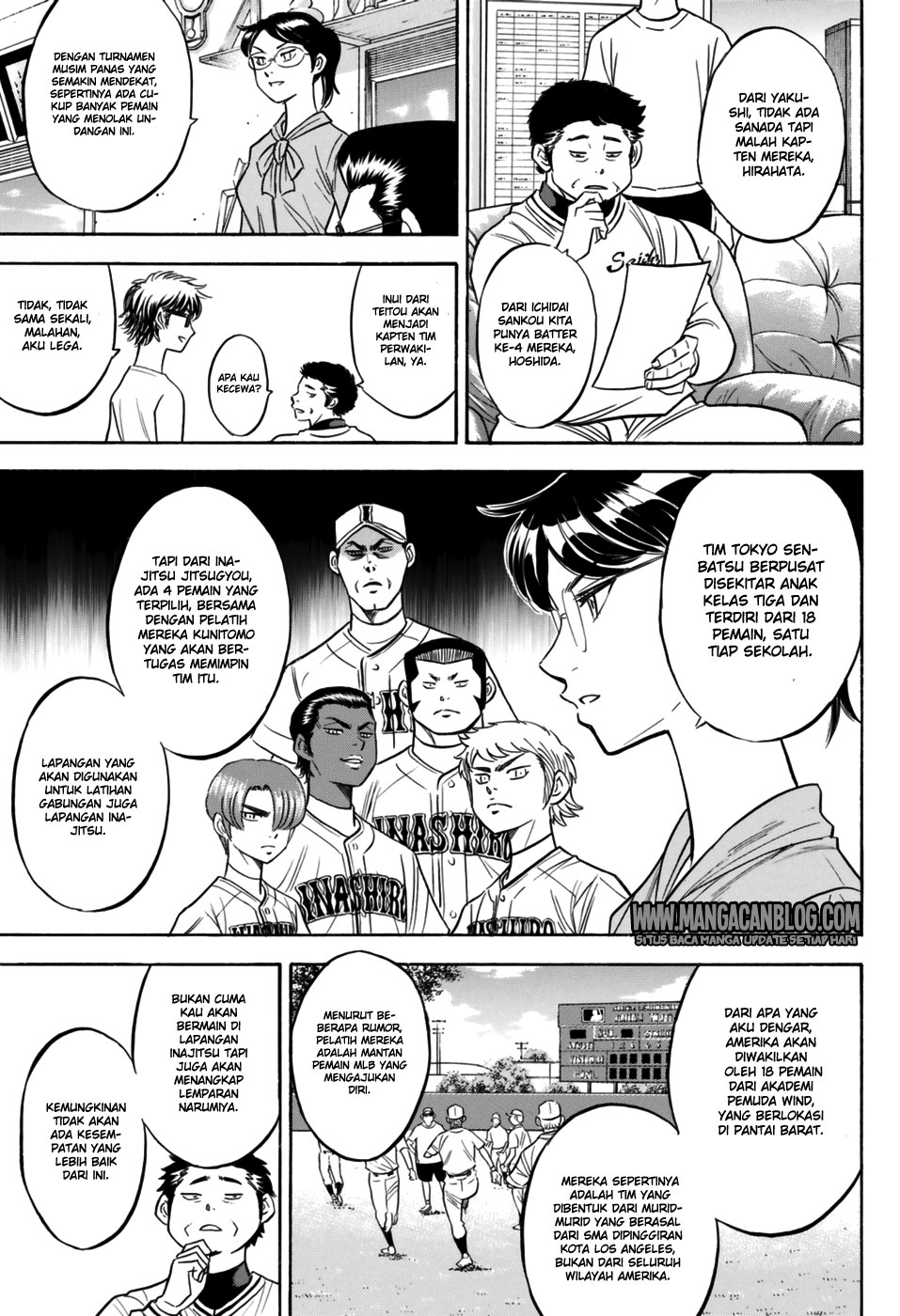 Diamond no Ace Act 2 Chapter 97 - halaman 3