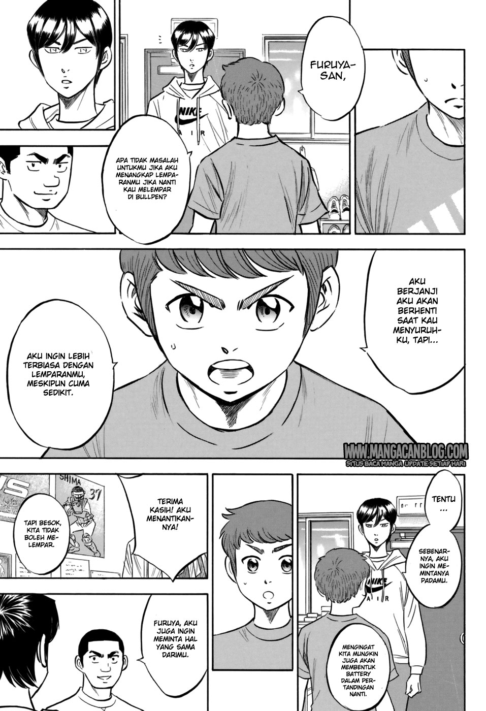 Diamond no Ace Act 2 Chapter 97 - halaman 7