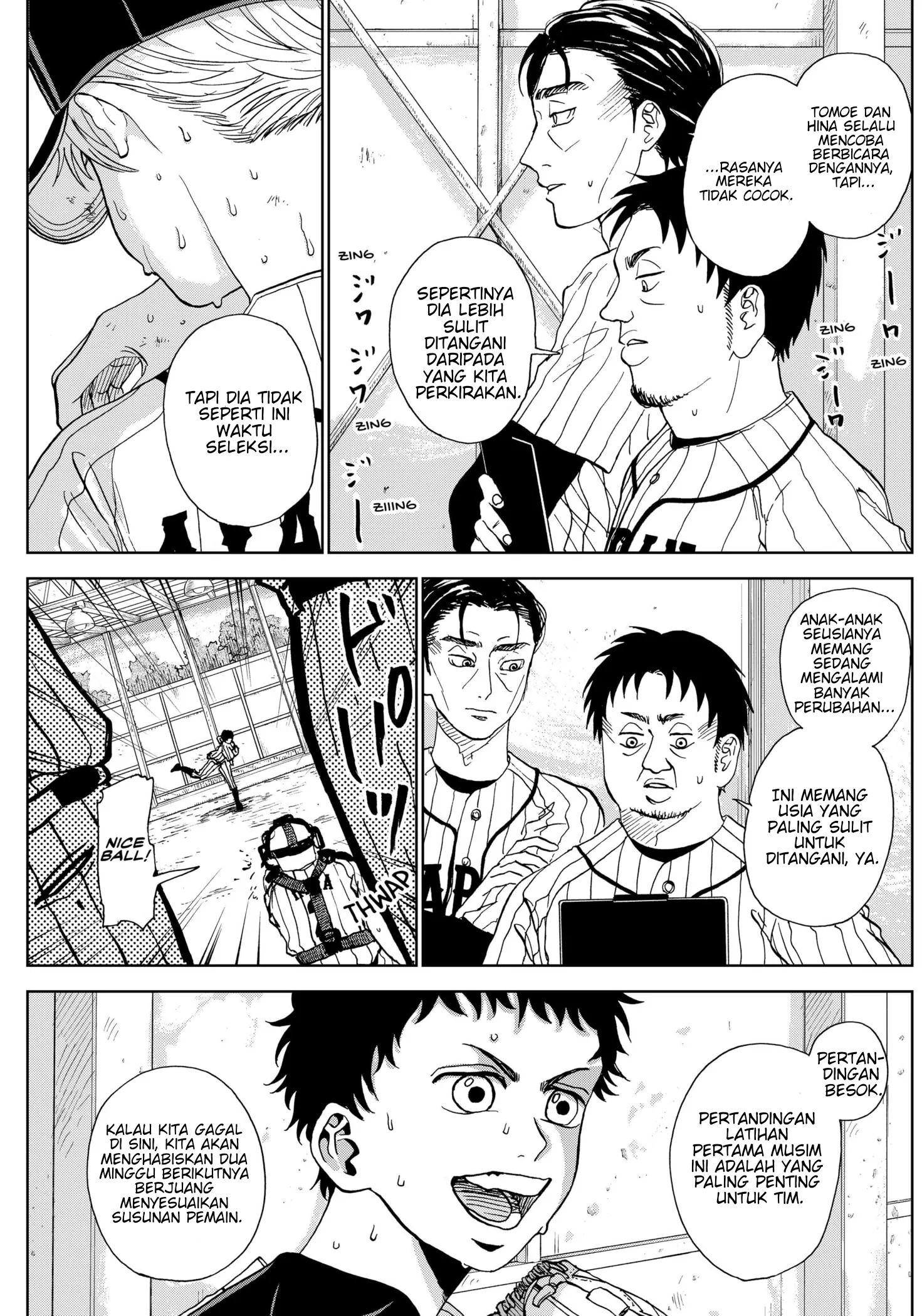 Diamond no Kouzai Chapter 4 - halaman 21