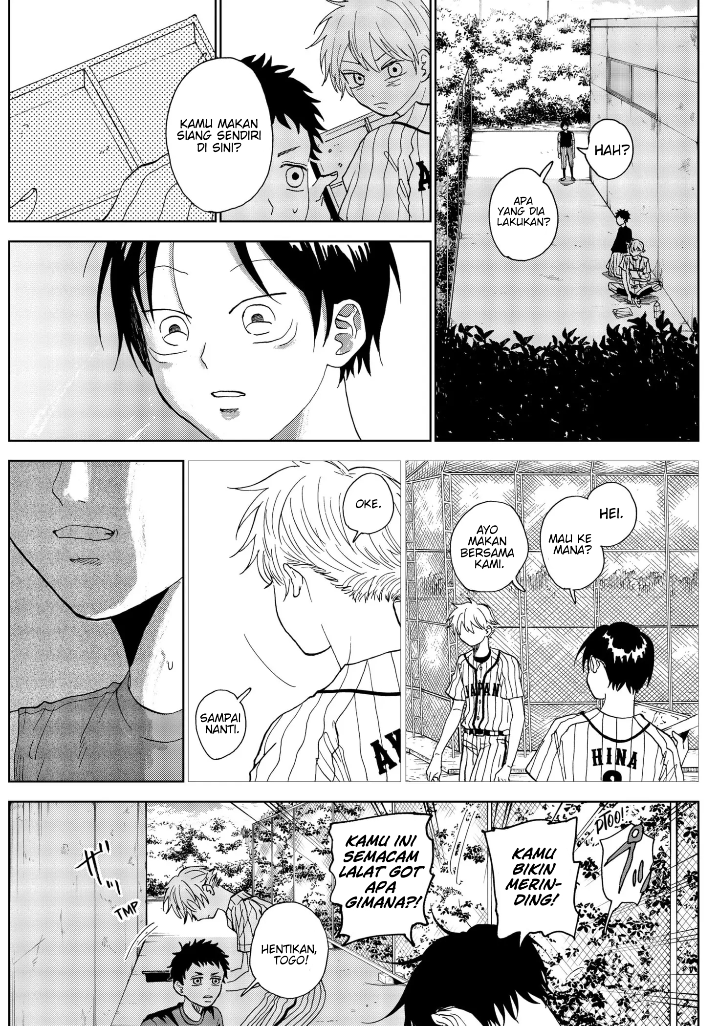 Diamond no Kouzai Chapter 4 - halaman 28