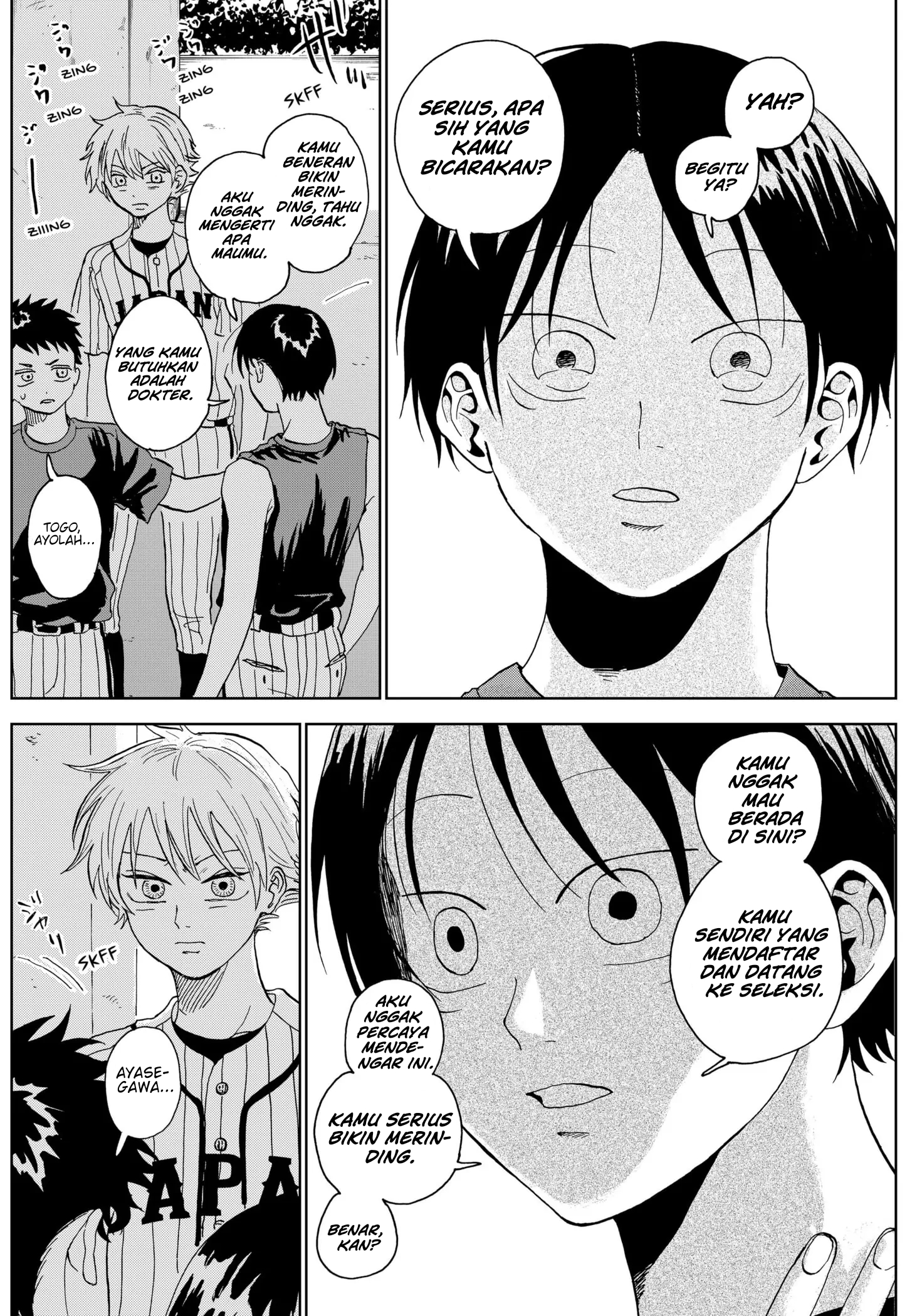 Diamond no Kouzai Chapter 4 - halaman 30