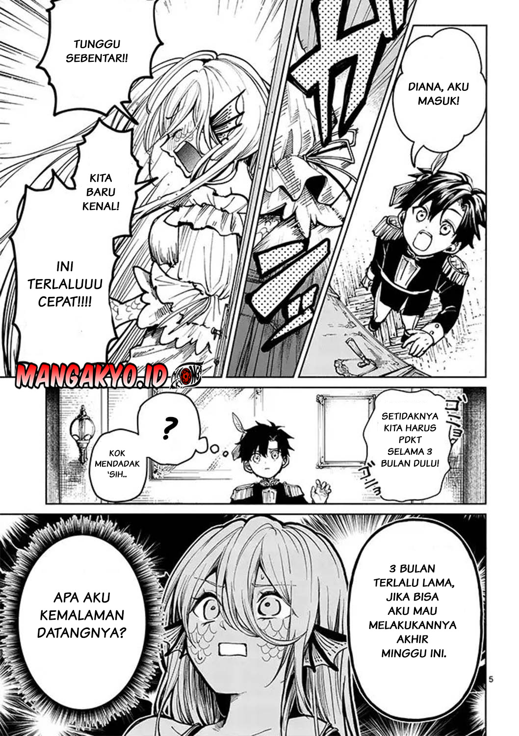 Diana Is a Strange Mermaid Chapter 2 - halaman 5