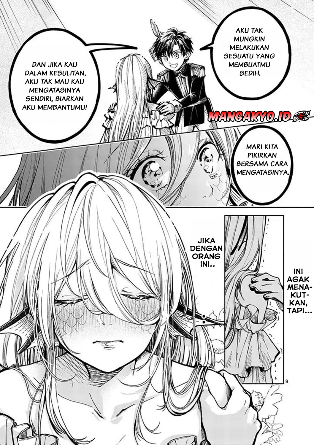 Diana Is a Strange Mermaid Chapter 2 - halaman 9